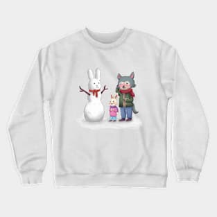 beastars winter Crewneck Sweatshirt